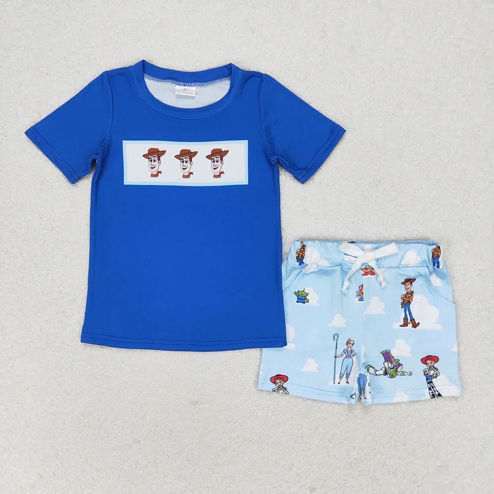 Cowboy Toys Shorts Set