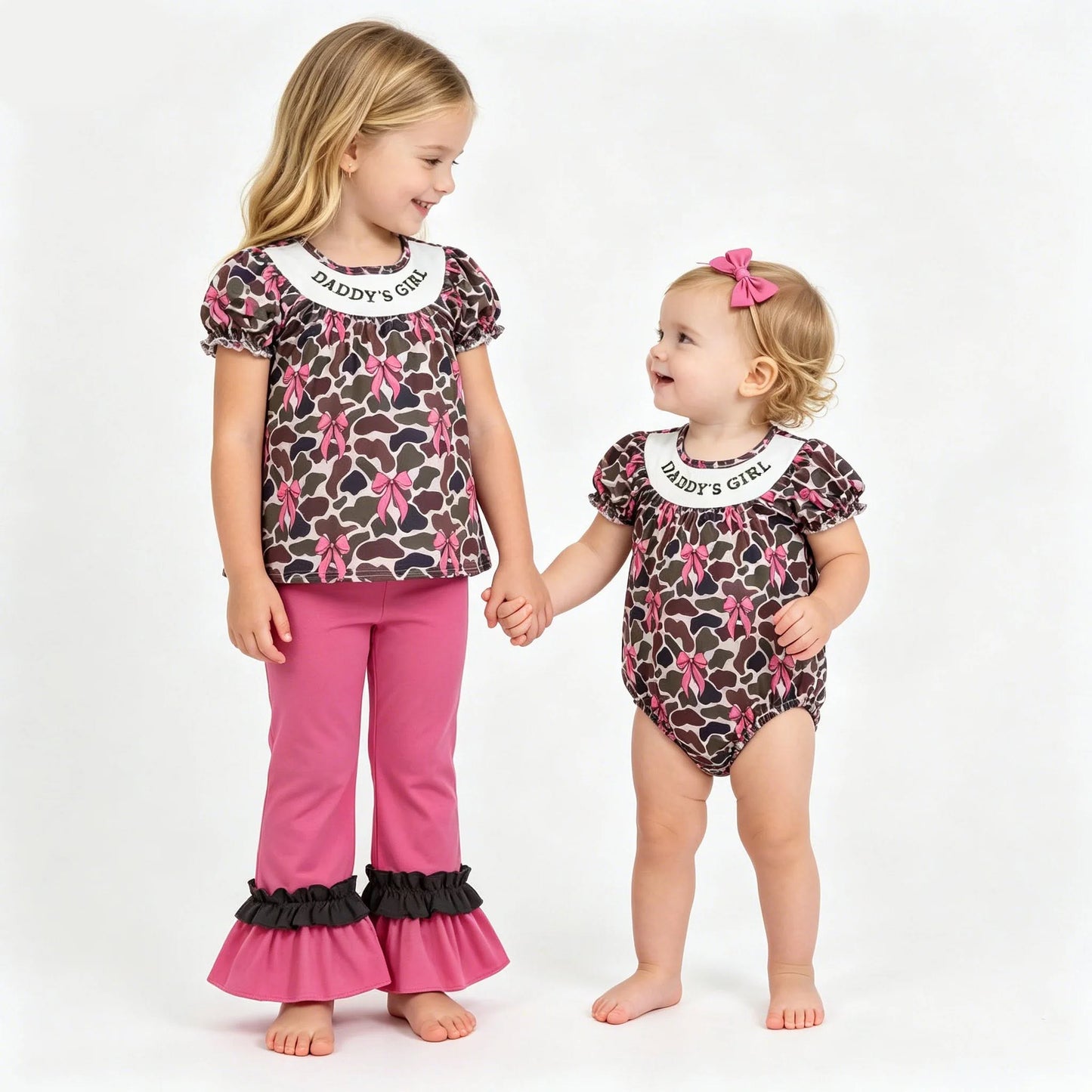 Daddy's Girl Camo Bow Collection