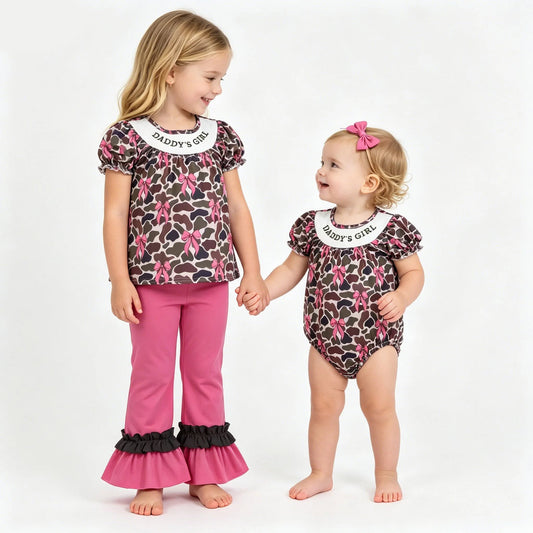 Daddy's Girl Camo Bow Collection