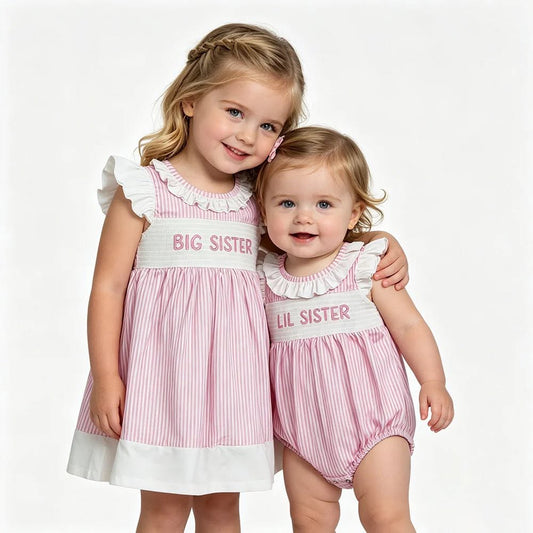 Sister's Smocked Sibling Collection