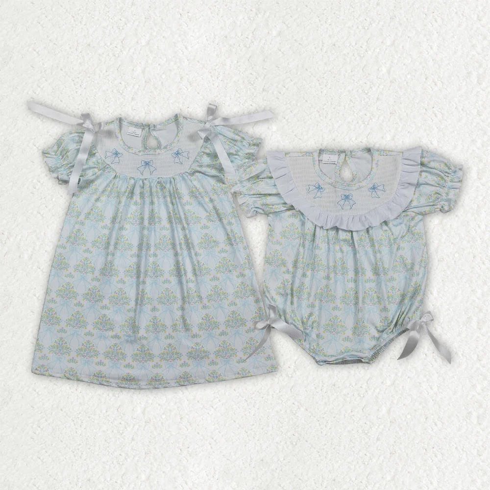 Floral Smocked Bow Collection
