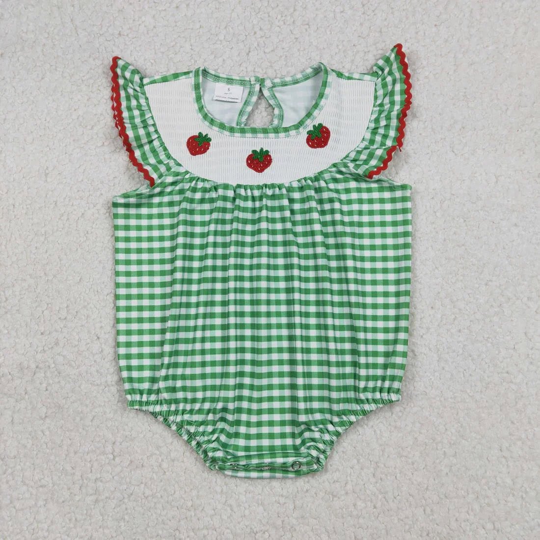 Berry Sweet Bubble Romper