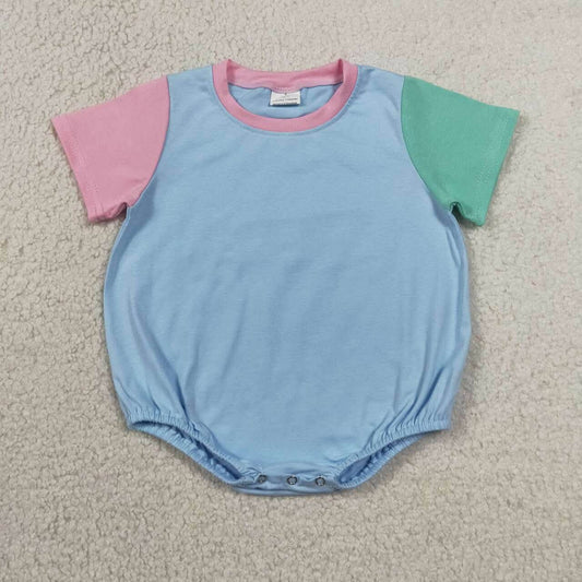 Colorblock Bubble Romper