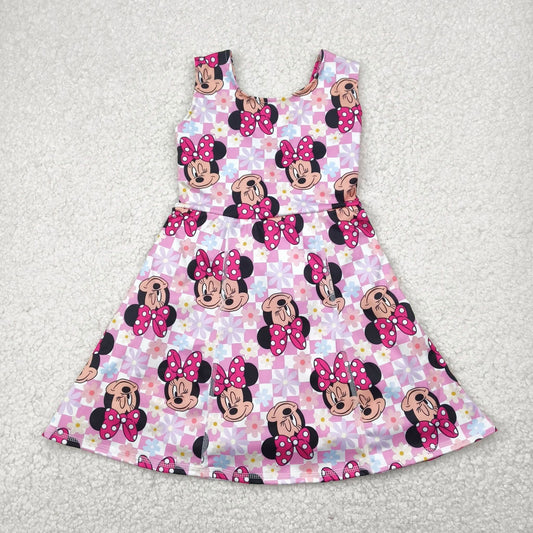 Checkered Mouse Athletic Dress