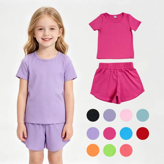 Basic Yoga Shorts Sets