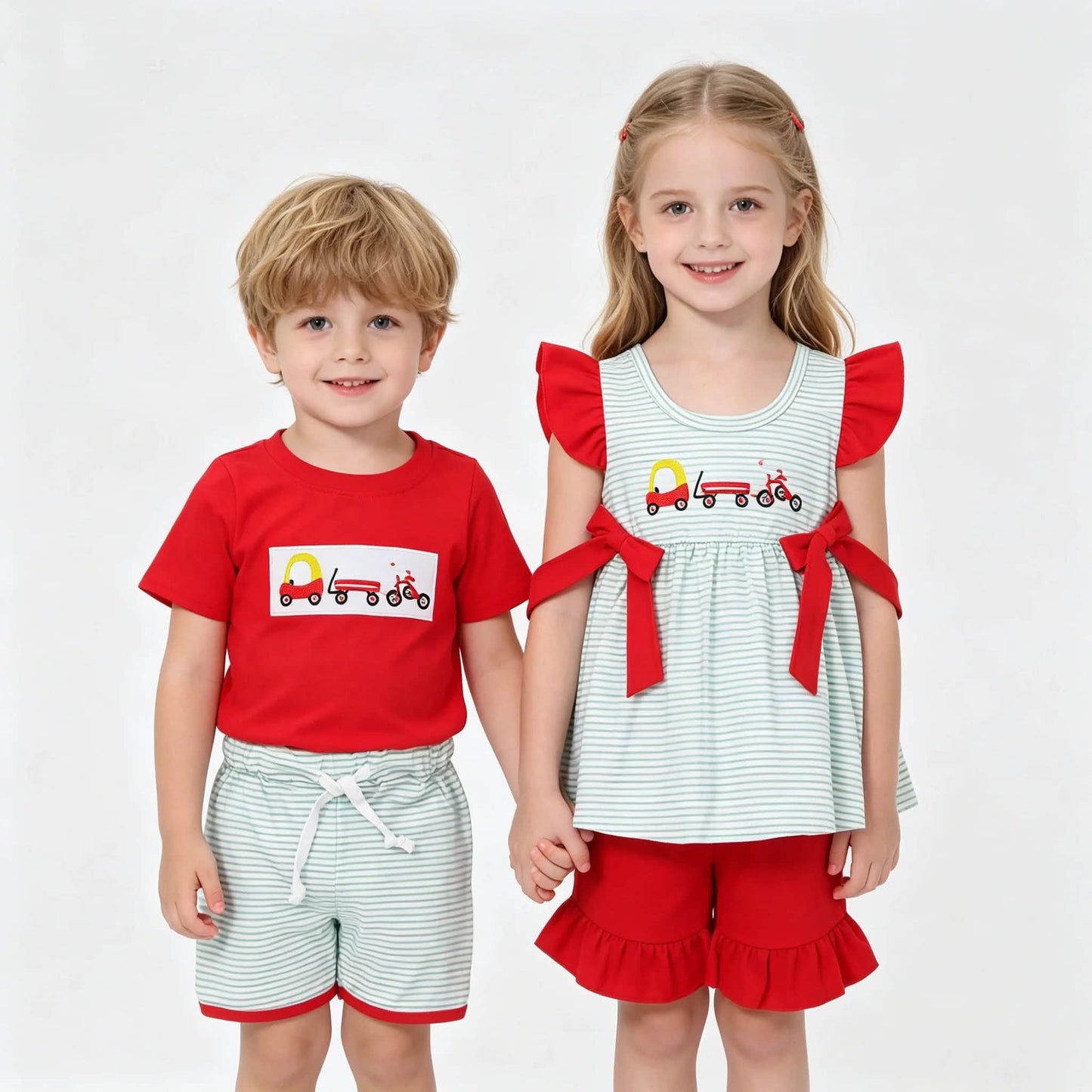 Toddler Toys Sibling Shorts Sets Collection