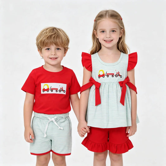Toddler Toys Sibling Shorts Sets Collection