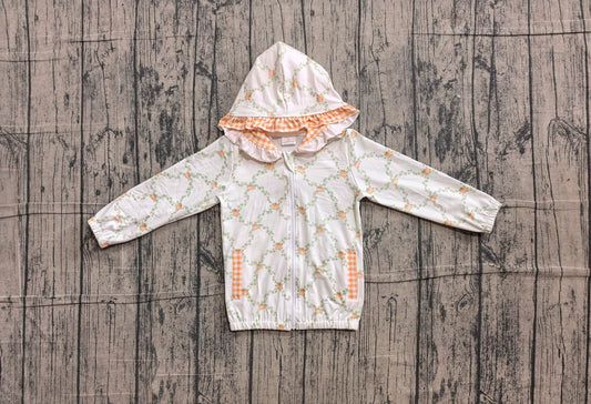Vine and Pumpkin Ruffle Jacket