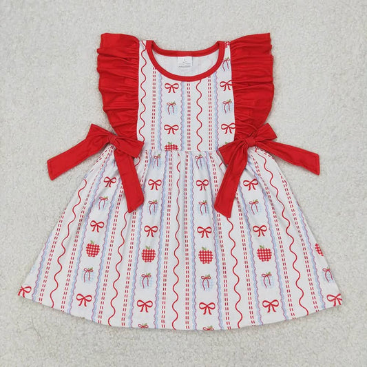 Coquette Gingham Apples Dress