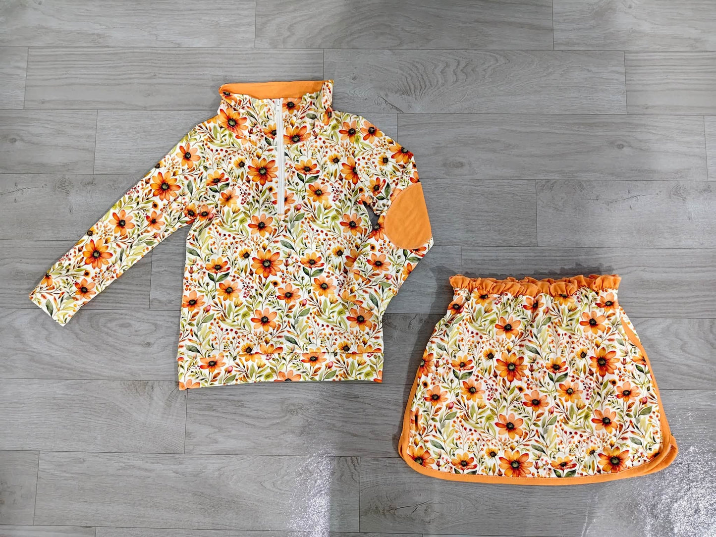 Sunflower Skort Set