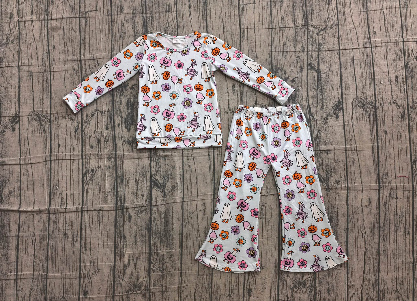 Halloween Goose Pants Set