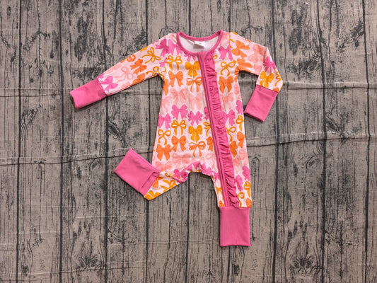 Pink and Orange Coquette Zippy