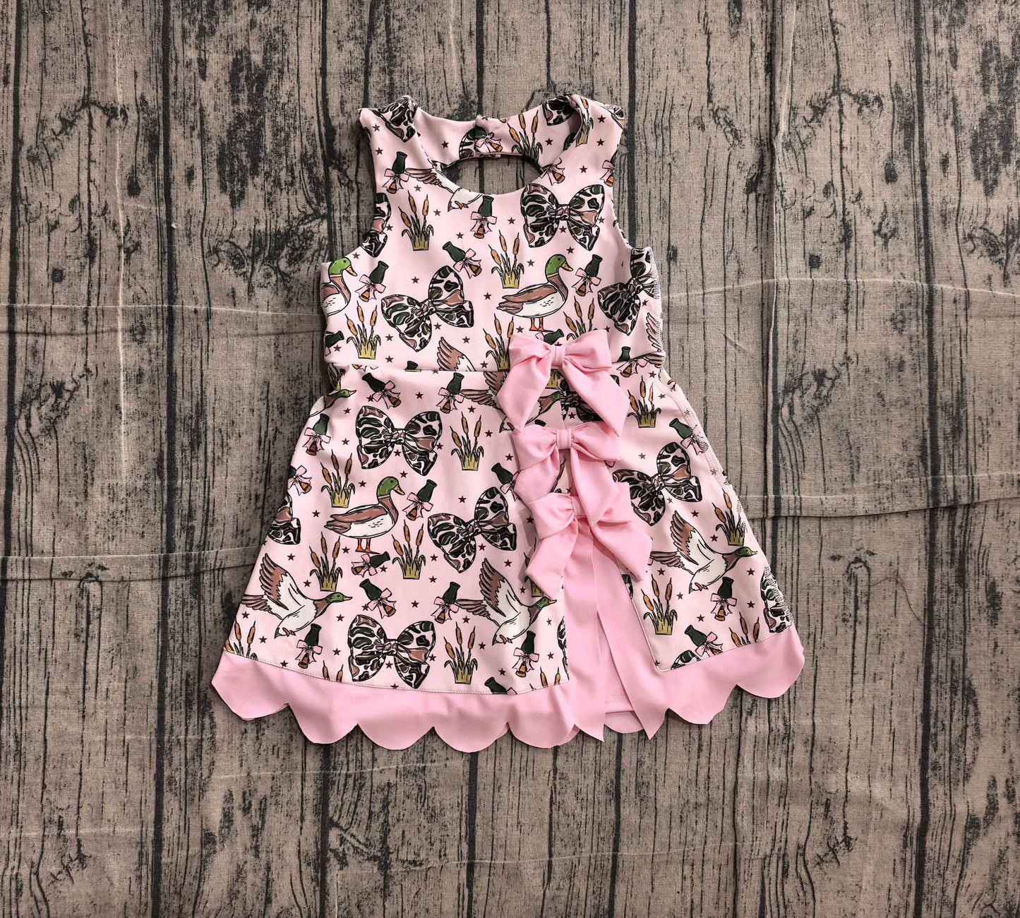 Camo Duck Bow Dress