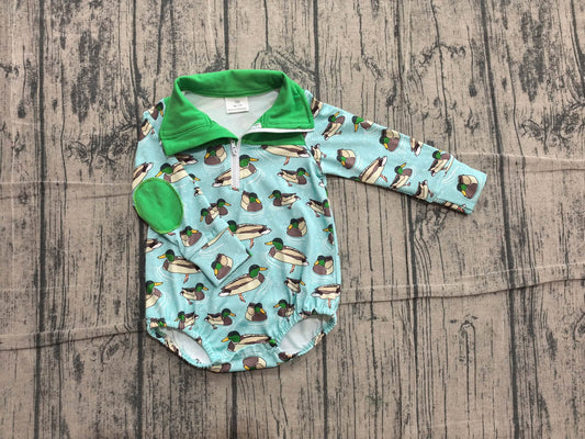 Collard Mallard Bubble Romper