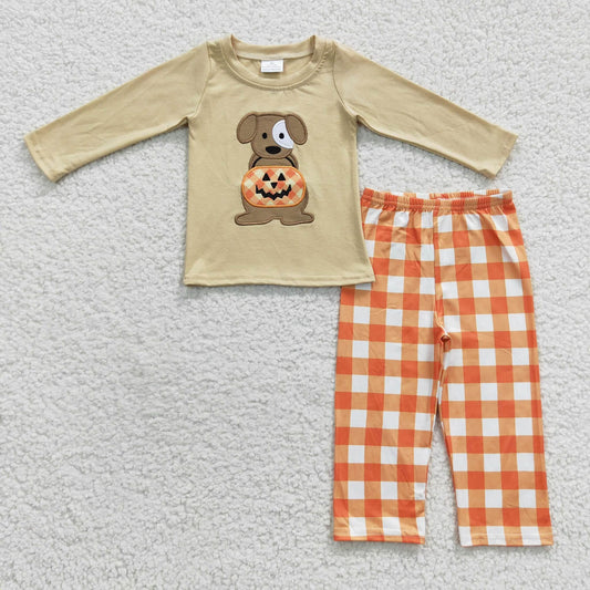Puppy Bucket Pants Set