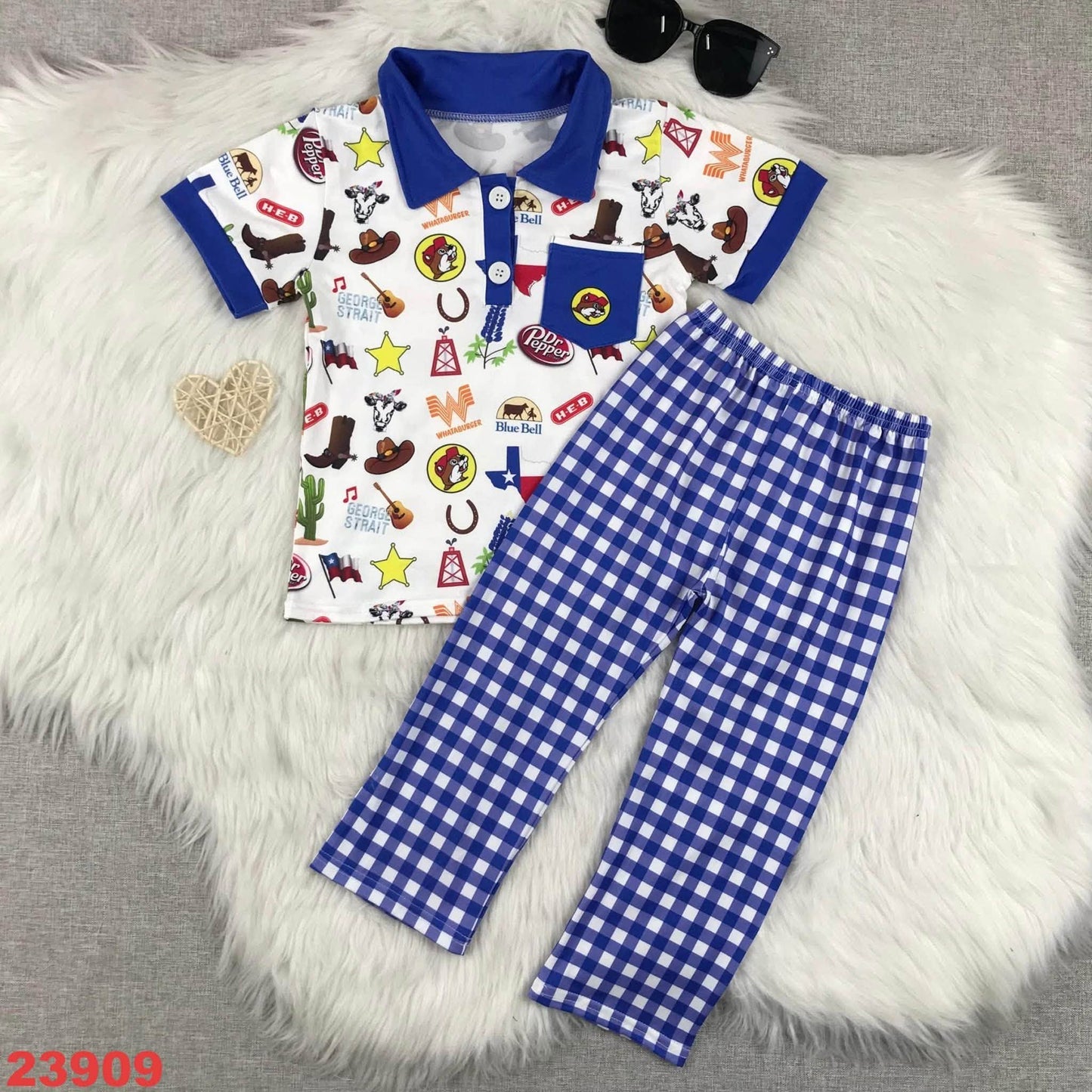 Gas Station Beaver Pants Set