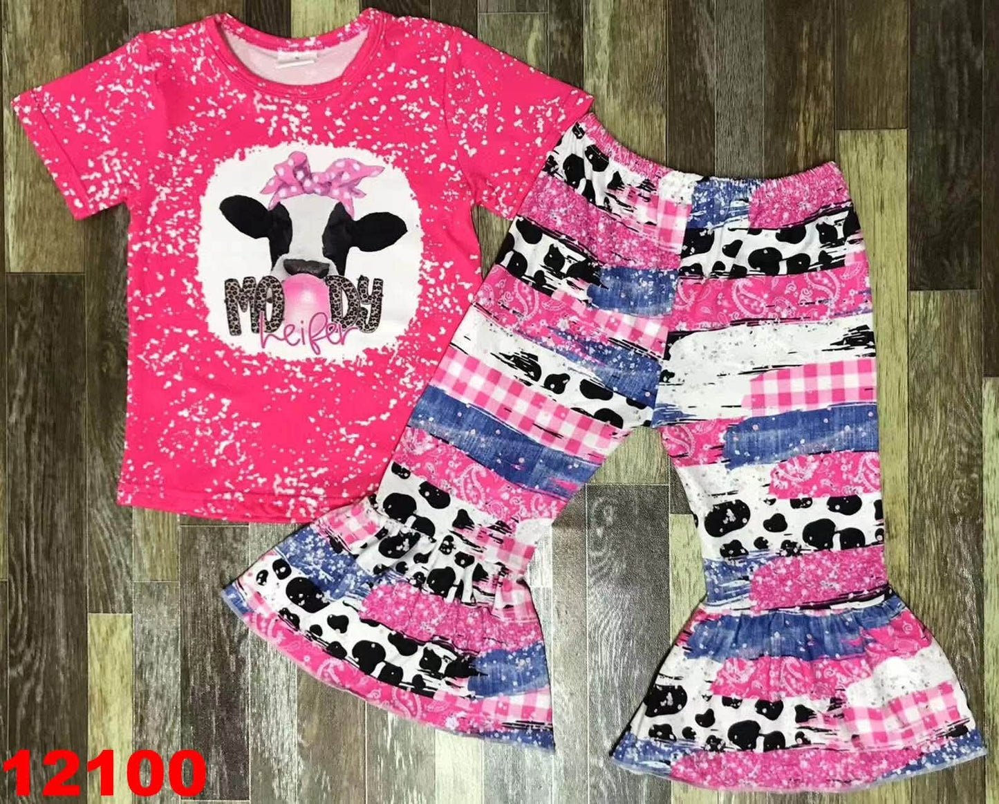 Moody Heifer Pants Set