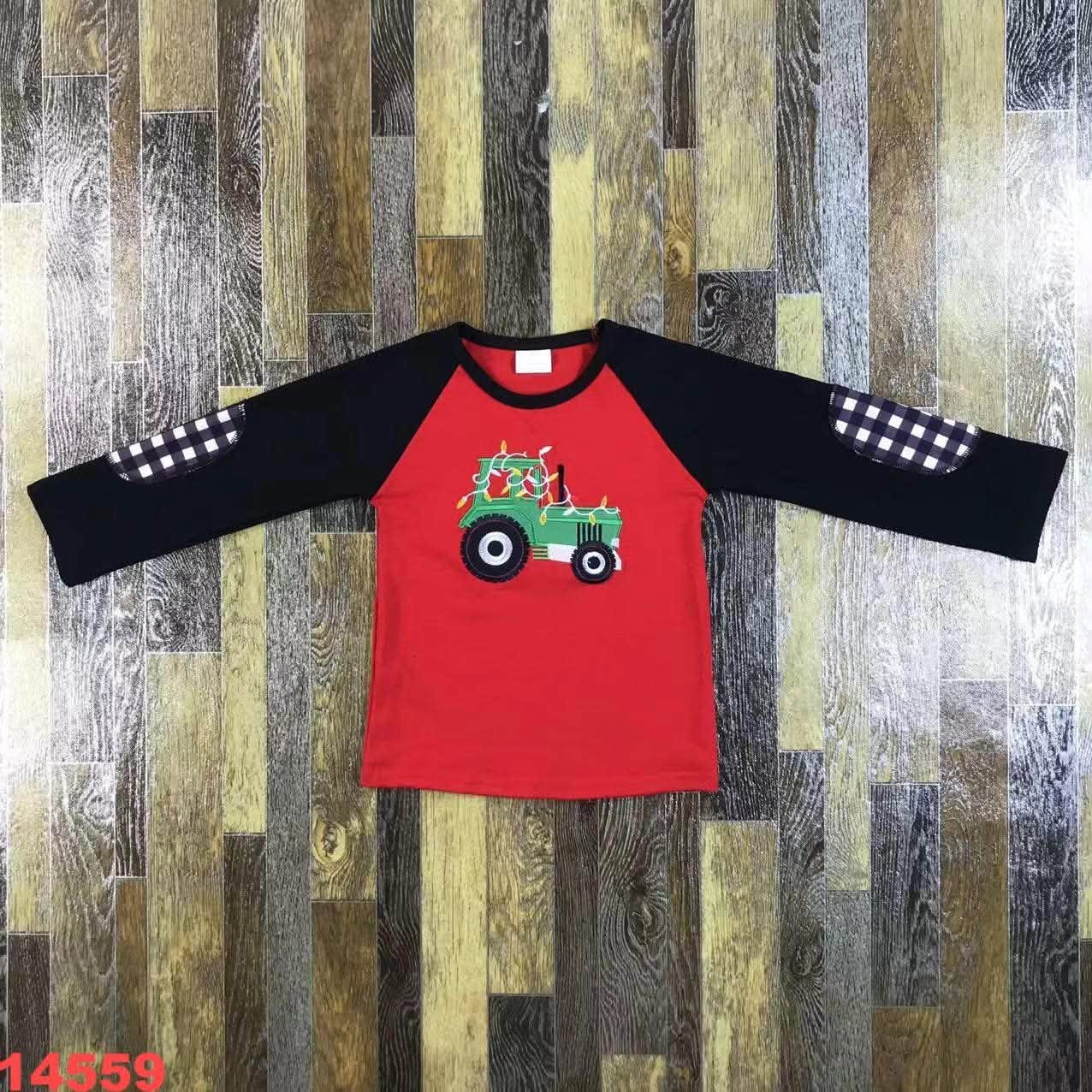 Christmas Tractor Shirt