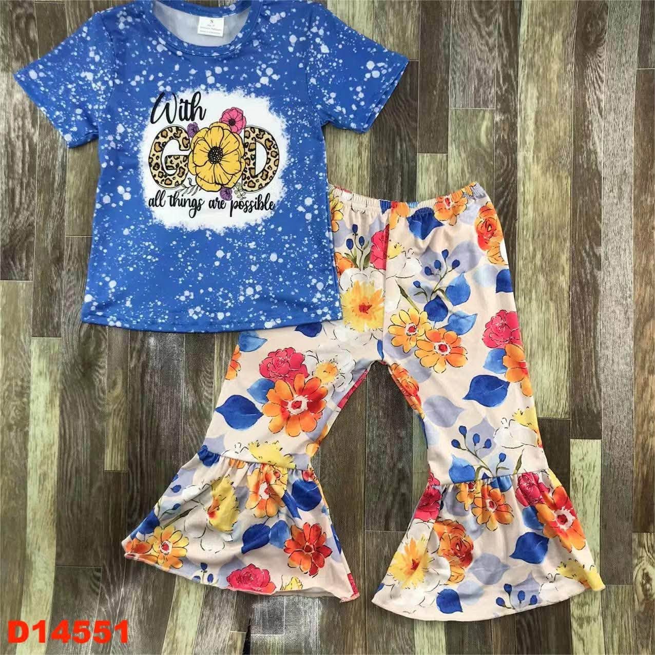 All Things Are Possible Pants Set