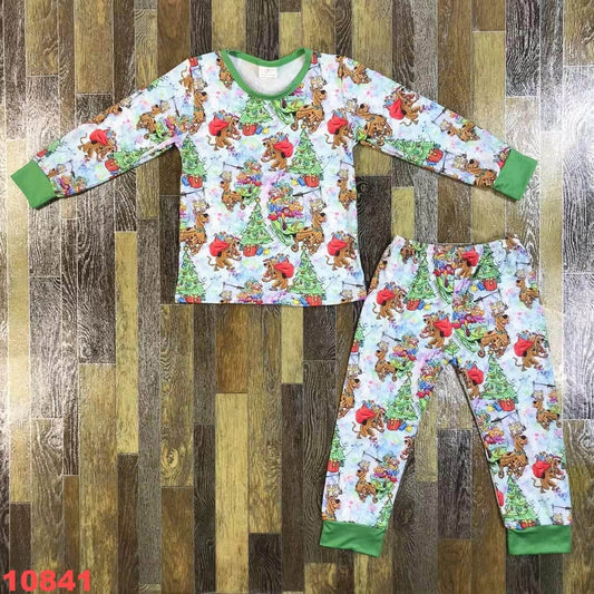 Mystery Dog Pajama Set