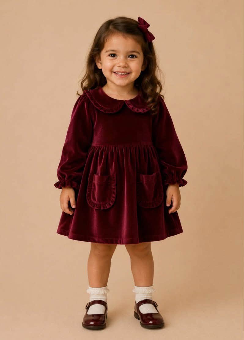 Red Velvet Dress