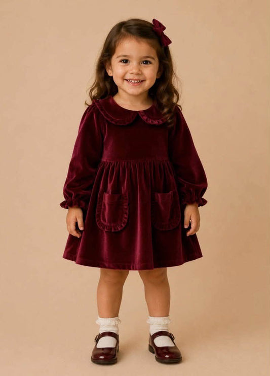 Red Velvet Dress