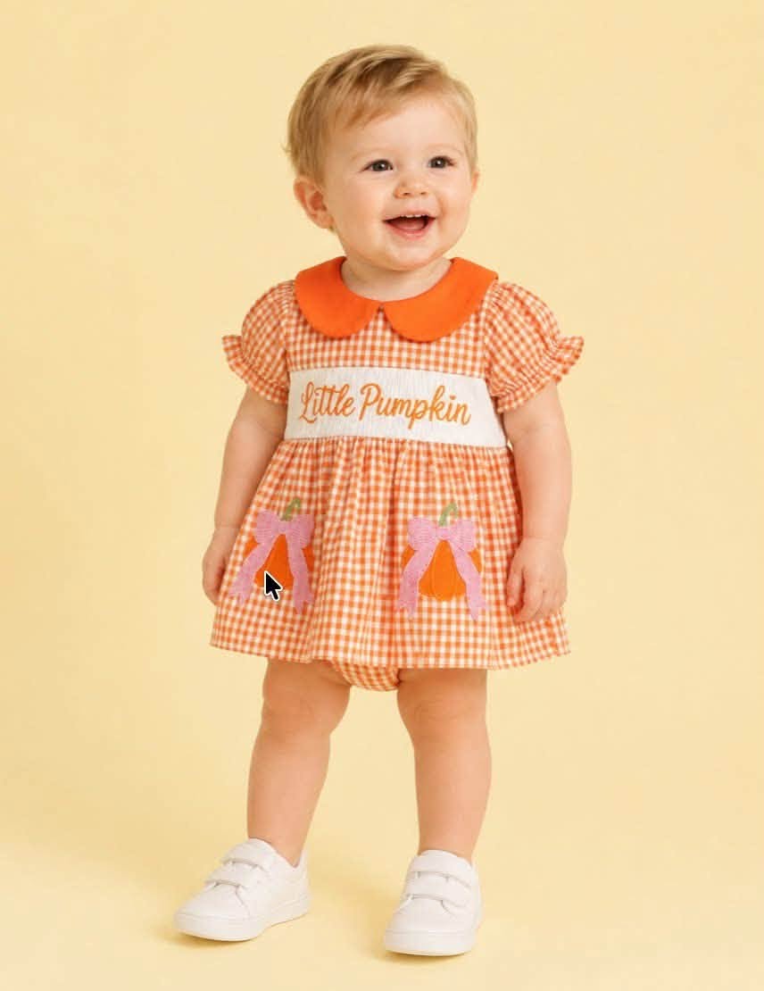 Little Pumpkin Skirted Bubble