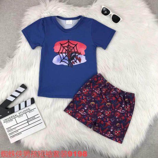 Spider Power Shorts Set