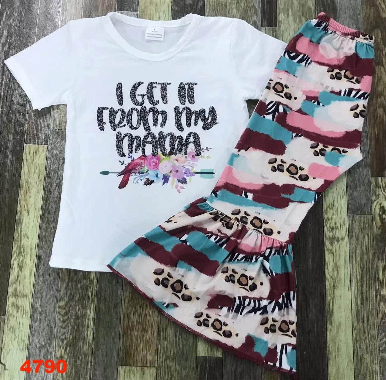 Get It From My Mama Pants Set
