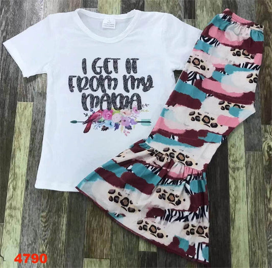 Get It From My Mama Pants Set
