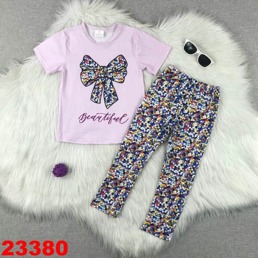 Beautiful Sequin Pants Set