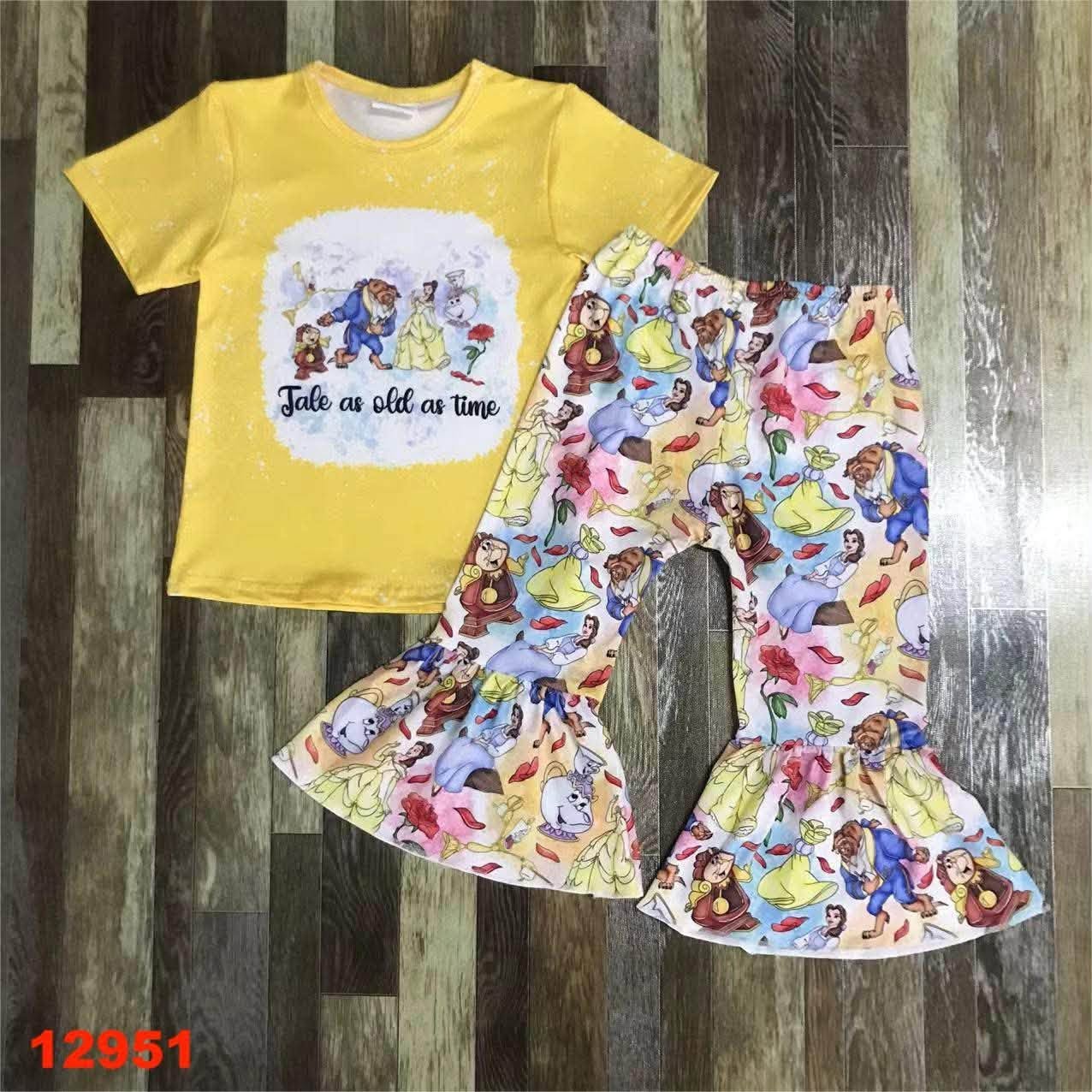 Story Old As Time Pants Set
