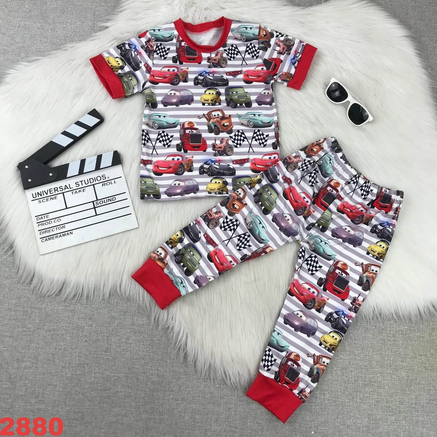Race Cars Pajama Set