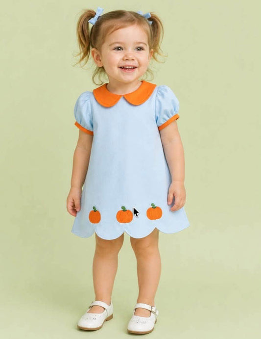 Blue Pumpkin Dress