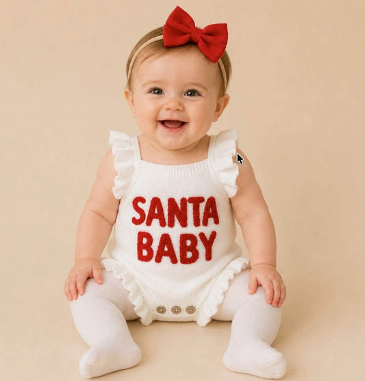 Santa Baby Romper
