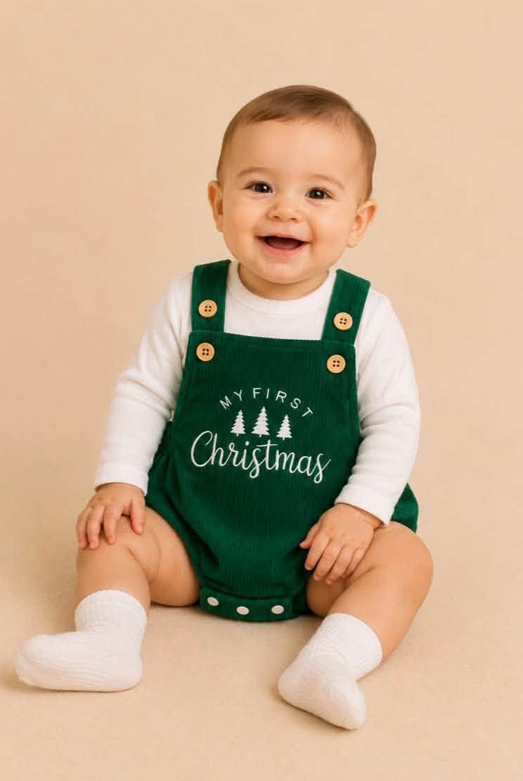 Velvet My First Christmas Romper