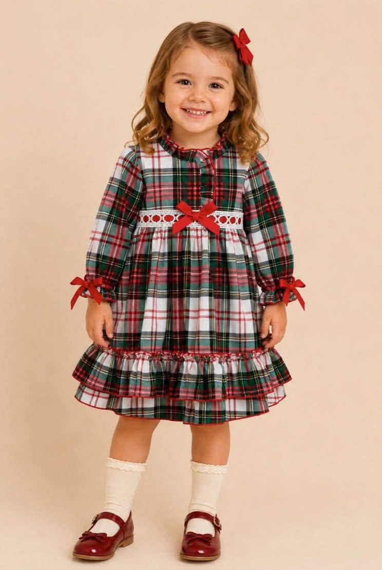 Plaid Christmas Dress