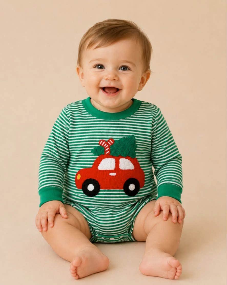 Christmas Car Romper