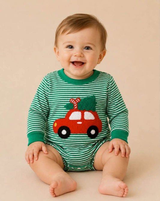 Christmas Car Romper