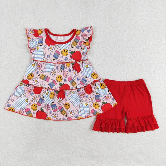 Pencil and Paper Shorts Set