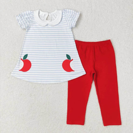 Striped Apple Pants Set