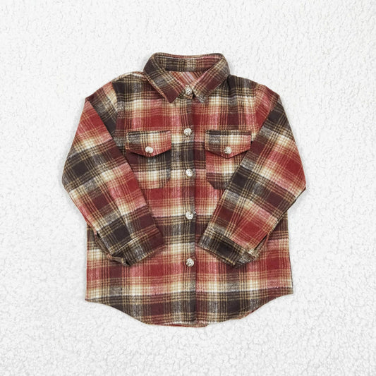 Rust and Brown Flannel