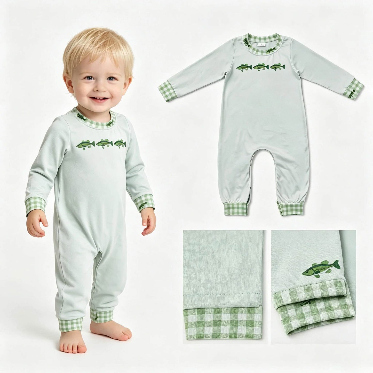 Three Little Fish Romper