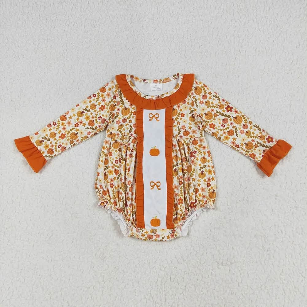 Floral Pumpkin Bubble