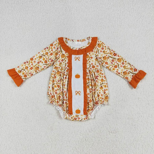 Floral Pumpkin Bubble