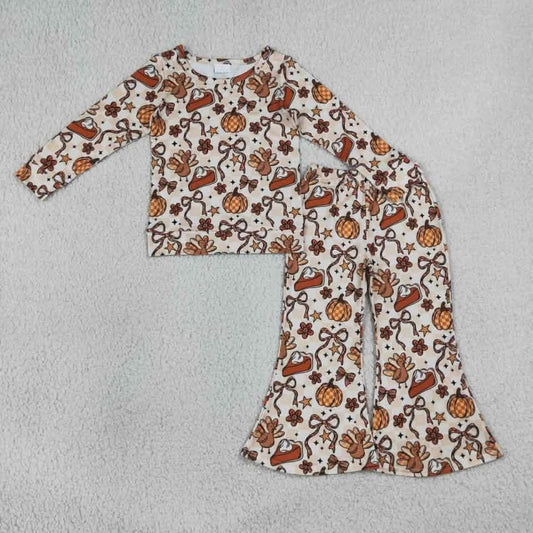 Coquette Pumpkin Pie Pants Set