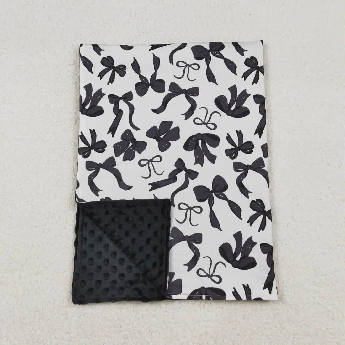 Black Coquette Blanket