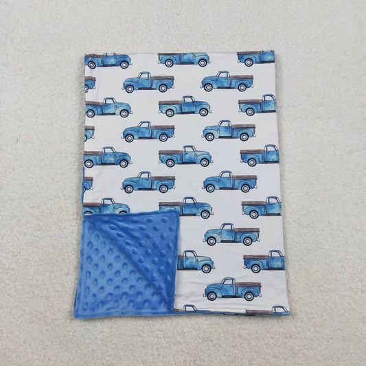 Blue Truck Blanket