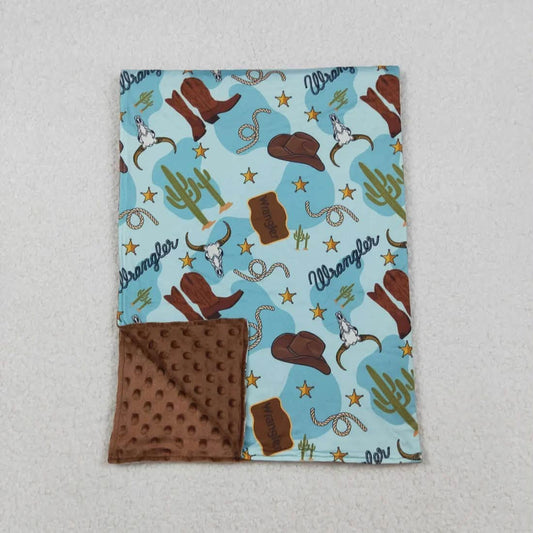 Cowboy Wranglin Blanket