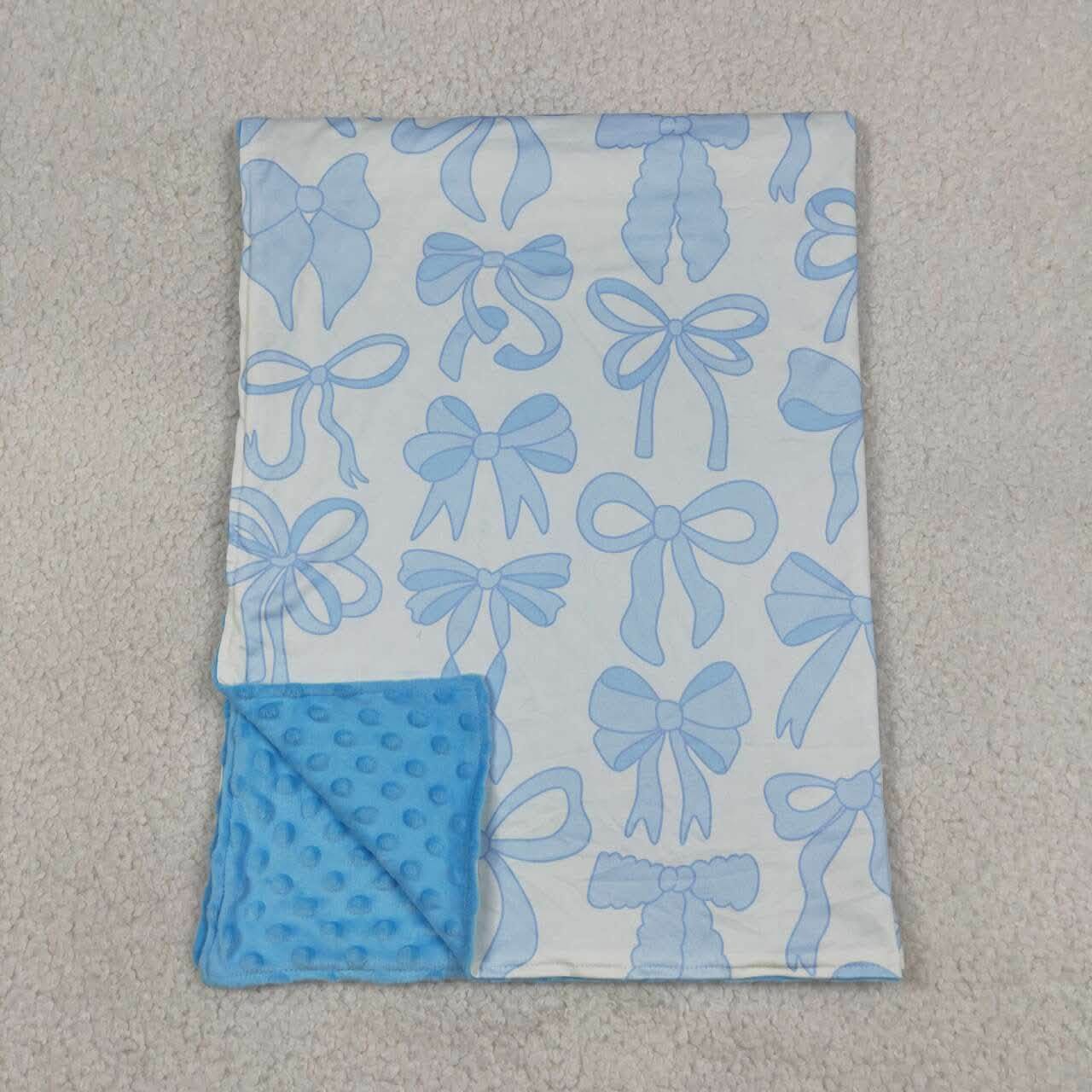 Blue Coquette Blanket